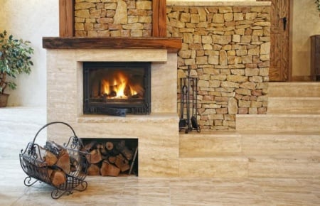 La chemin&eacute;e rustique, un atout charme pour votre int&eacute;rieur